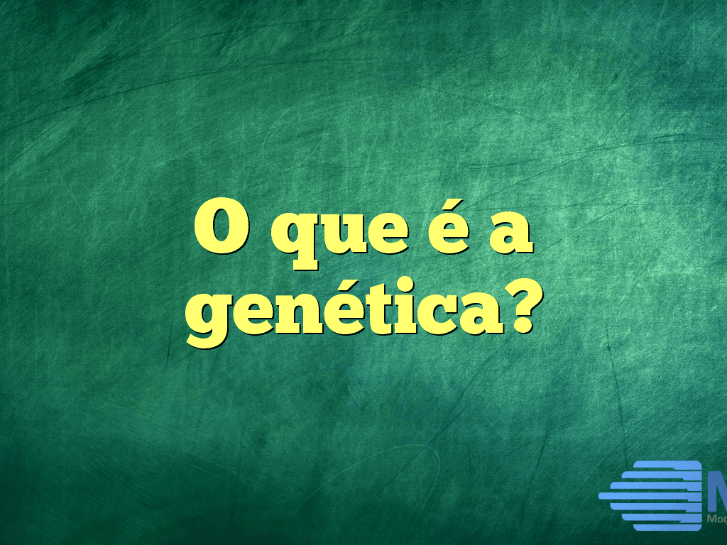 O que é a genética?