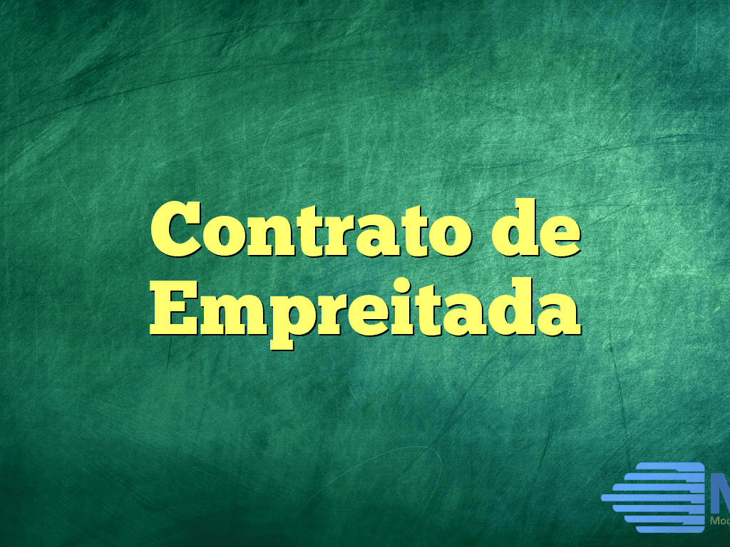 Contrato de Empreitada