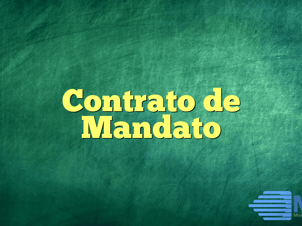 Contrato de Mandato