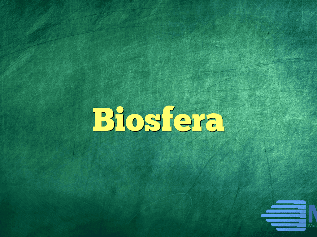 Biosfera