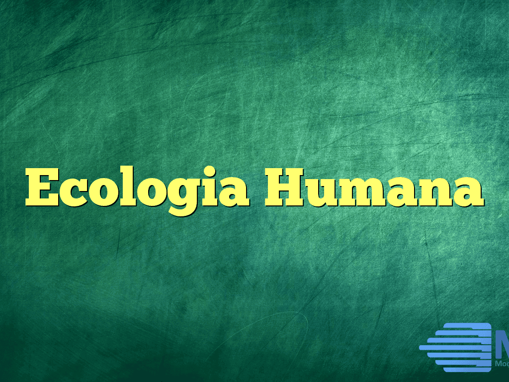 Ecologia Humana