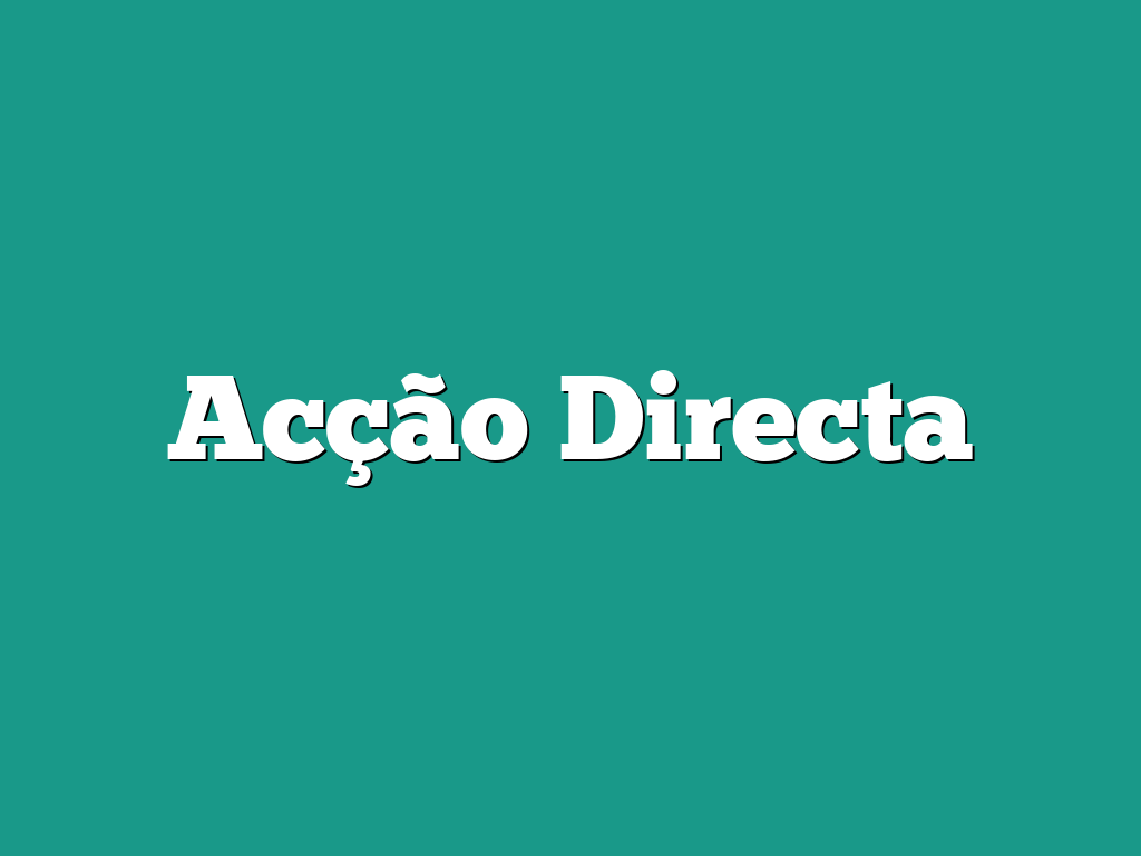 Acção Directa