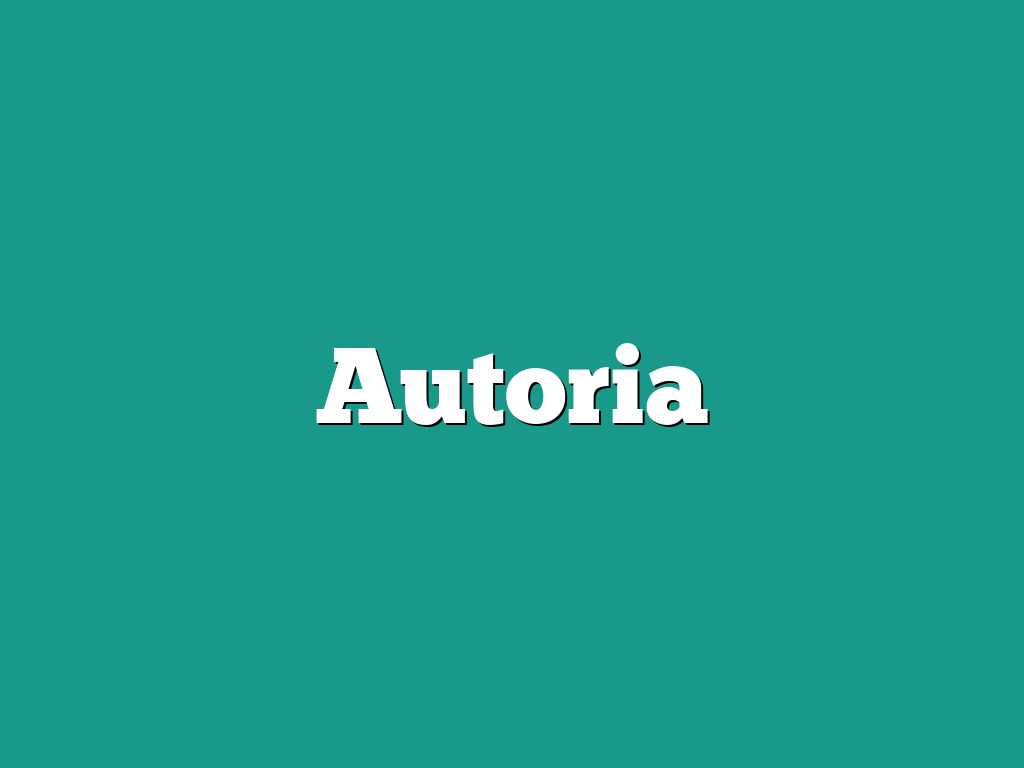 Autoria