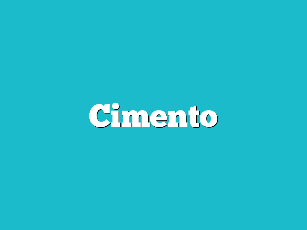 Cimento