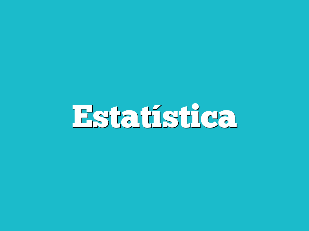 Estatística