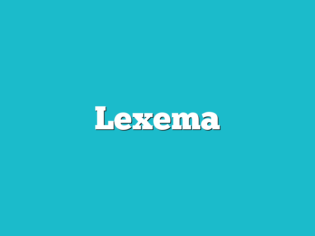 Lexema